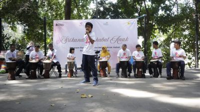 Bandung - Srikandi PLN Unit Induk Distribusi (UID) Jawa Barat menggelar kegiatan sosial bertajuk “Srikandi Sahabat Anak” bersama anak-anak disabilitas dari Yayasan Rumah Hasanah.