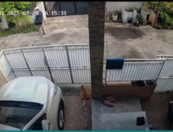 Mengaku Teknisi PAM, Pelaku Pencurian Gasak Barang di Perumahan Harapan Baru Bekasi