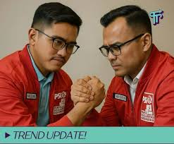 Bekasi - Kaesang Pangarep dan Broron jadi Calon Ketua Umum PSI