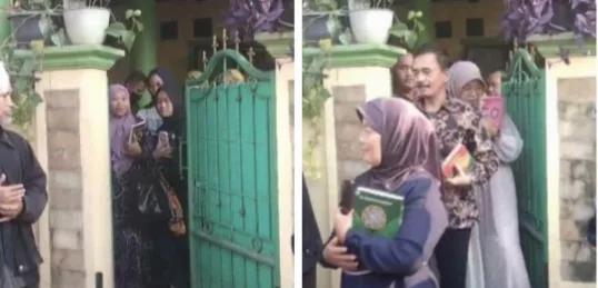 Kota Bekasi - Pengajian tertutup di Perumahan Dukuh Zamrud, Cimuning, Mustikajaya. Foto: Ist