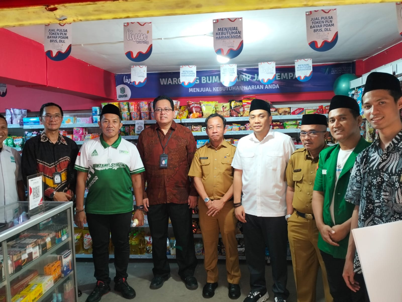 Kota Bekasi - Peluncuran Warung BUMA (Badan Usaha Milik Ansor) di Kelurahan Jaticempaka, Kecamatan Pondok Gede, Selasa (26/8/2025). Foto: Ist/Gobekasi.id.