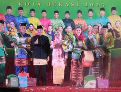 Alif dan Olivia Terpilih sebagai Abang Mpok Kota Bekasi 2025