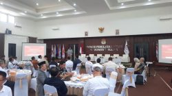 Kabupaten Bekasi - KPU Kabupaten Bekasi menggelar FGD terkait penerapan electronic voting (e-voting) pada Pemilu dan Pilkada 2029. Foto: Ist