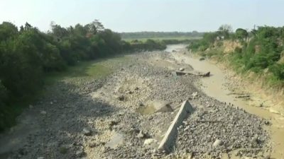 Kabupaten Bekasi - Kabupaten Bekasi dilanda kekeringan dan berdampak langsung kepada petani dan warga. Foto: Gobekasi.id