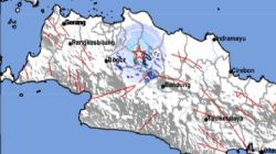 Bekasi - Gempa susulan guncang Bekasi. Foto: BMKG
