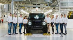 Mercedes-Benz Capai Produksi ke-600.000 G-Class, Rayakan dengan Model Listrik G 580 with EQ Technology