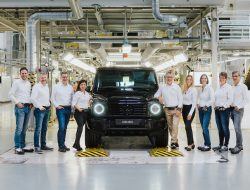 Mercedes-Benz Capai Produksi ke-600.000 G-Class, Rayakan dengan Model Listrik G 580 with EQ Technology