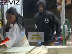 Pasutri di Cikarang Pusat Terekam CCTV Curi HP di Warung Kelontong, Polisi Bertindak Cepat