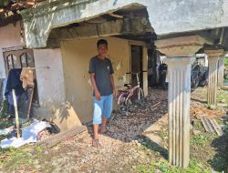 Rumah Kontrakan di Bekasi Ini Seakan Ditelan Bumi, Dua Keluarga Bertahan di Tengah Ancaman