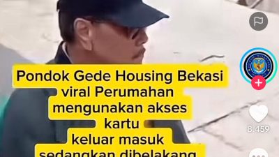 Kota Bekasi - Tangkapan layar video Ketua RW 03, Afrizal Said (77).