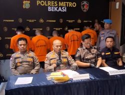 Lima Bandit Curanmor Diringkus, Kapolres Ungkap Ekonomi Faktor Utama Tindakan Kriminal di Bekasi