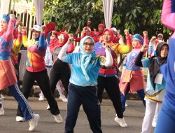KORMI Kota Bekasi Gelar Lomba Senam Seleksi Kontingen HAORNAS 2025