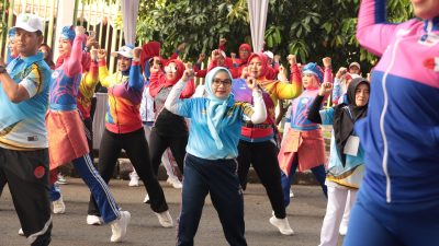 Kota Bekasi - Komite Olahraga Rekreasi Masyarakat Indonesia (KORMI) Kota Bekasi menggelar rangkaian peringatan Hari Olahraga Nasional (HAORNAS) 2025 yang dirangkai dengan Lomba Senam sebagai ajang seleksi kontingen menuju tingkat Provinsi Jawa Barat.Foto: Ist
