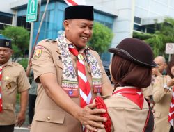 Hari Pramuka ke-64, Pemkot Bekasi Gelar Upacara dan Camping Perdana di Plaza Balai Kota