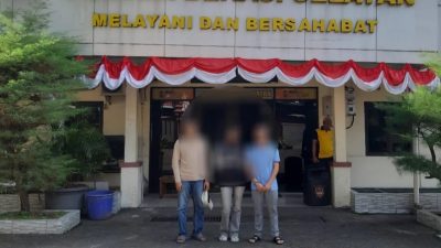 Vandalisme Demi Ucapan Ulang Tahun, Tiga Mahasiswa Ditangkap Polisi