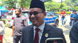Kota Bekasi - Ketua DPRD Kota Bekasi, Sardi Effendi, usai Sidang Paripurna di DPRD Kota Bekasi, Jumat (16/8/2025). Foto: Septian/Gobekasi.id