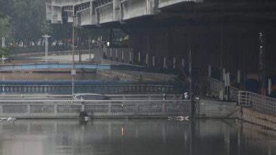 Kota Bekasi - Kawasan Kalimalang yang akan disulap menjadi wisata air di Kawasan Bekasi Selatan, Kota Bekasi, Jumat (22/8). Septian/Gobekasi.id