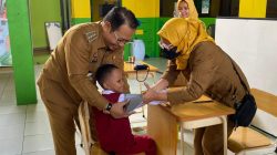 Kabupaten Bekasi - Program Cek Kesehatan Gratis (CKG) untuk siswa sekolah di Kecamatan Tambelang Kabupaten Bekasi. Foto: Ist