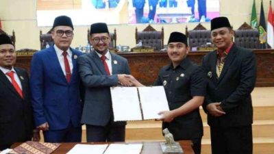 Kota Bekasi - Pemkab dan DPRD Bekasi menyetujui perubahan KUA-PPAS 2025. Foto: Ist/Gobekasi.id.