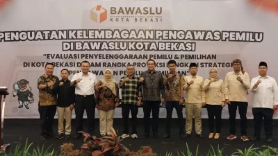 Kota Bekasi - Kegiatan Penguatan Kelembagaan Bawaslu bersama Komisi II DPR RI di Kota Bekasi, Rabu (10/9/2025). Foto: Ist/Gobekasi.id.