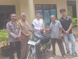 Motor Buruh Dicuri Saat Diparkir, Ditemukan Polisi di Lokasi Tak Terduga