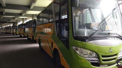 Kota Bekasi - Bus Transpatriot Kota Bekasi. Foto: Ist