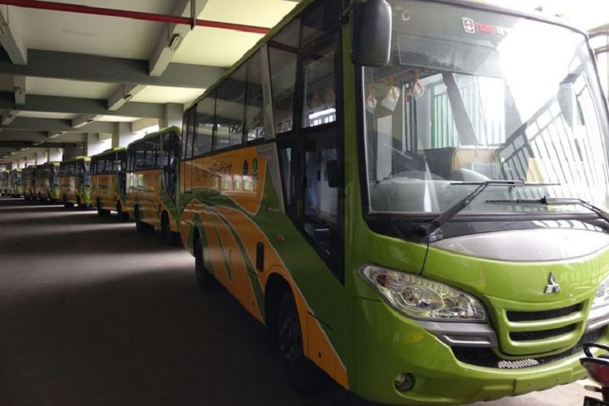 Kota Bekasi - Bus Transpatriot Kota Bekasi. Foto: Ist