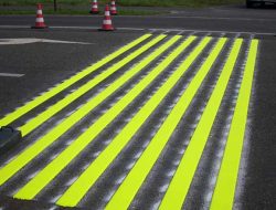 Cegah Balap Liar, Pemkot Bekasi Pasang Rumble Strip