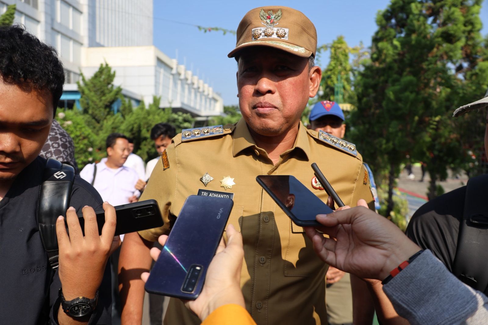 Kota Bekasi - Wali Kota Bekasi Tri Adhianto saat usai memimpin apel pagi, Senin (1/9/2025). Foto: Ist/Gobekasi.id.