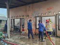 Kebakaran Gudang Perabotan di Babelan Mengarah ke Korsleting Listrik