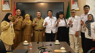 Kota Bekasi - Wakil Wali Kota Bekasi, Abdul Harris Bobihoe, saat menerima audiensi Komisi Penanggulangan AIDS (KPA) Kota Bekasi. Foto: Ist/Gobekasi.id.