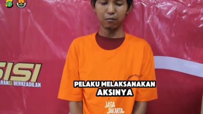 Polsek Tambun Selatan Tangkap Pencuri Kotak Amal Masjid