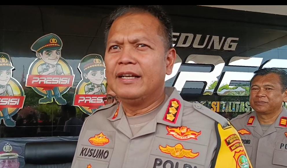 Kota Bekasi - Kapolres Metro Bekasi Kota, Kombes Pol Kusumo Wahyu Bintoro. Foto: Septian/Gobekasi.id.