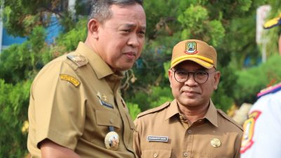 Kota Bekasi - Wali Kota Bekasi, Tri Adhianto usai melaksanakan apel pagi, Senin (29/9/2025). Foto: Gobekais.id.