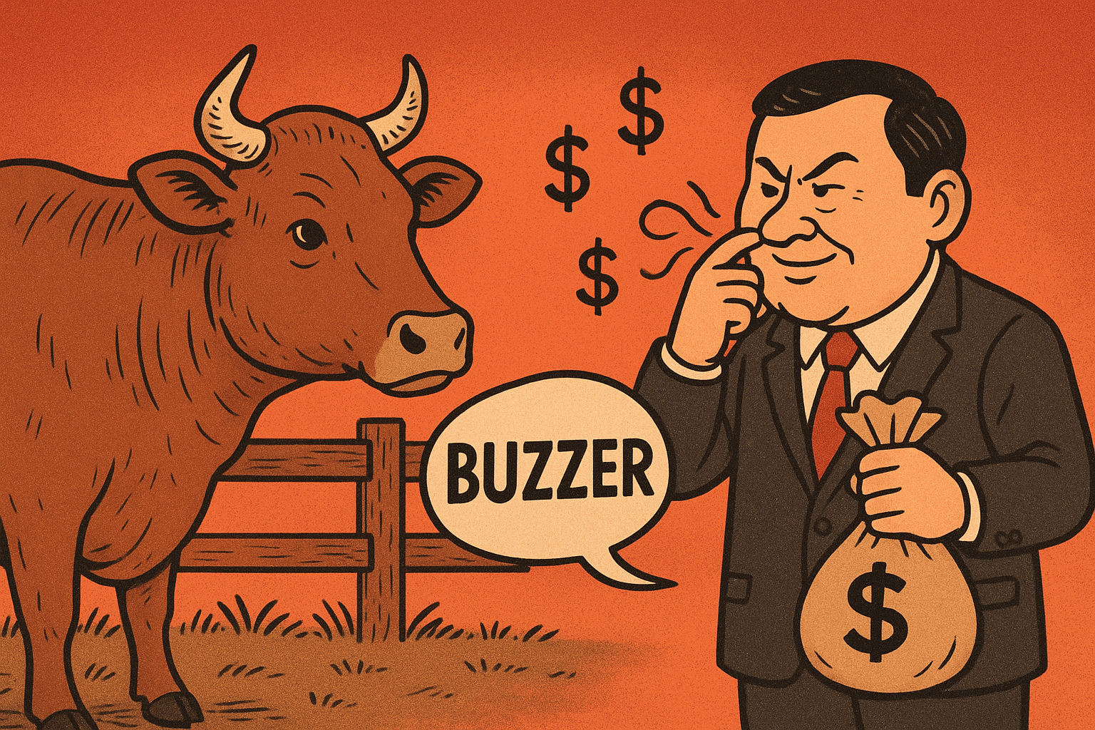 Bekasi - Ilustrasi buzzer dan Aroma Transaksi di Balik Kekuasaan Bekasi.