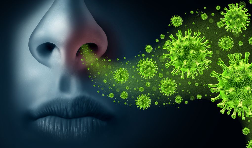 Kota Bekasi - Ilustrasi virus Influenza Tipe A