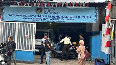 Kota Bekasi - Salah satu SPPG di Bekasi yang beroperasi. Foto: Ist/Gobekasi.id.