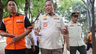 Kota Bekasi - Wali Kota Bekasi Tri Adhianto memastikan, wajah baru Alun-Alun M. Hasibuan akan menjadi ikon baru Kota Bekasi, bukan sekadar taman biasa. Foto: Gobekasi.id.