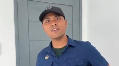 Kota Bekasi - Terlapor dugaan pelecehan dan penganiayaan yang dialami seorang perempuan berinisial RDA (28). Foto: Ist