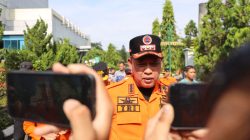 Kota Bekasi - Wali Kota Bekasi, Tri Adhianto ikut dalam apel persiapan bencana. Foto: Ist/Gobekasi.id.