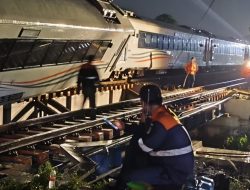 KAI Ungkap Kronologi KA Purwojaya Anjlok di Kedunggedeh, Jalur Masih Diperbaiki 