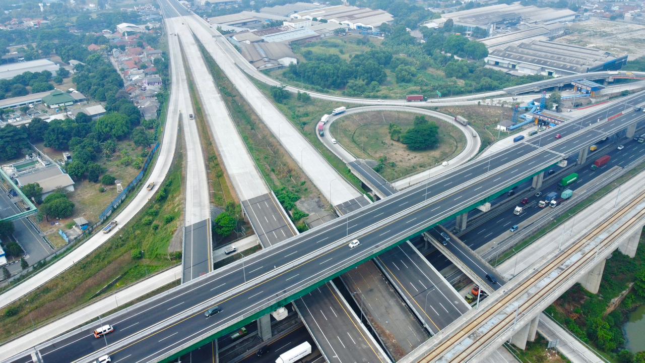 Bekasi - Jalan Tol yang dikelola oleh Jasamarga. Foto: Ist/Gobekasi.id.
