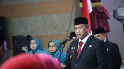 Kota Bekasi- Wali Kota Bekasi, Tri Adhianto melakukan mutasi massal pejabat di lingkungan Pemerintah Kota Bekasi, Rabu (29/10/2025). Foto: Ist/Gobekasi.id.