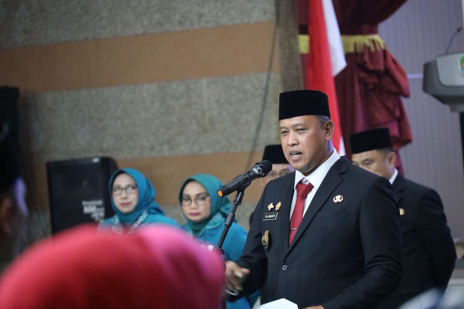 Kota Bekasi- Wali Kota Bekasi, Tri Adhianto melakukan mutasi massal pejabat di lingkungan Pemerintah Kota Bekasi, Rabu (29/10/2025). Foto: Ist/Gobekasi.id.