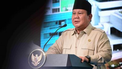 Bekasi - Presiden Prabowo Subianto menybut langkah peluncuran ini merupakan bagian integral dari Program Hasil Terbaik Cepat (PHTC) di sektor pendidikan, yang berfokus pada peningkatan kualitas belajar mengajar melalui pemanfaatan teknologi. Foto: Setpres