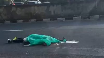 Gowes Pagi Berujung Maut, Lansia Tertabrak Motor Sport di Bekasi