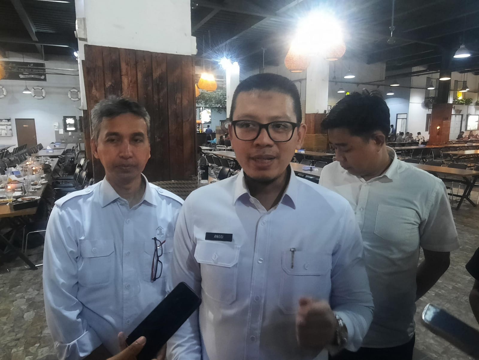 Kota Bekasi - Kepala Kantor Imigrasi Kelas I Non TPI Bekasi, Anggi Wicaksono. Foto: Septian/Gobekasi.id.