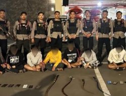 Bawa Senjata Tajam, 8 Remaja Diciduk Dekat Stasiun Bekasi
