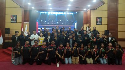 Kota Bekasi - Pelantikan Pengurus Pertina Kota Bekasi masa bankti 2025-2025 di Cevest, Kayuringin, Kota Bekasi. Foto: Gobekasi.id.