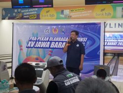 Pra Porprov Bowling Jawa Barat Dimulai, Atlet Ditekan Kedepankan Sportivitas